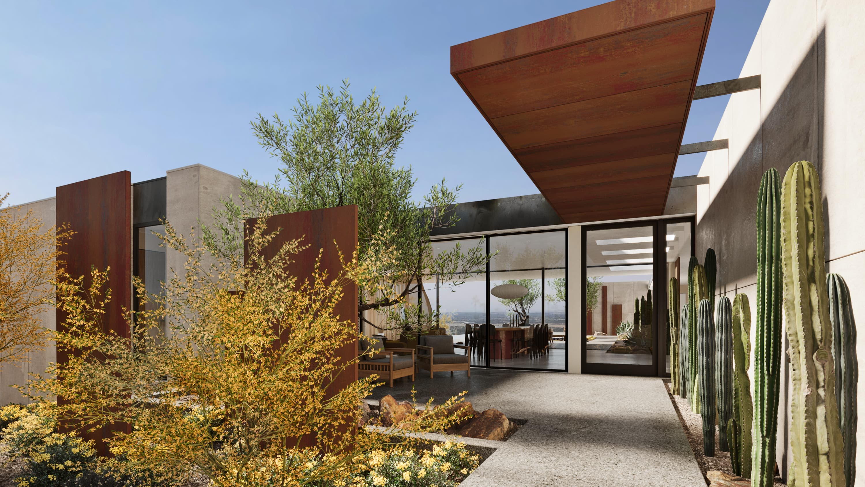 The Amana — Exterior Detail