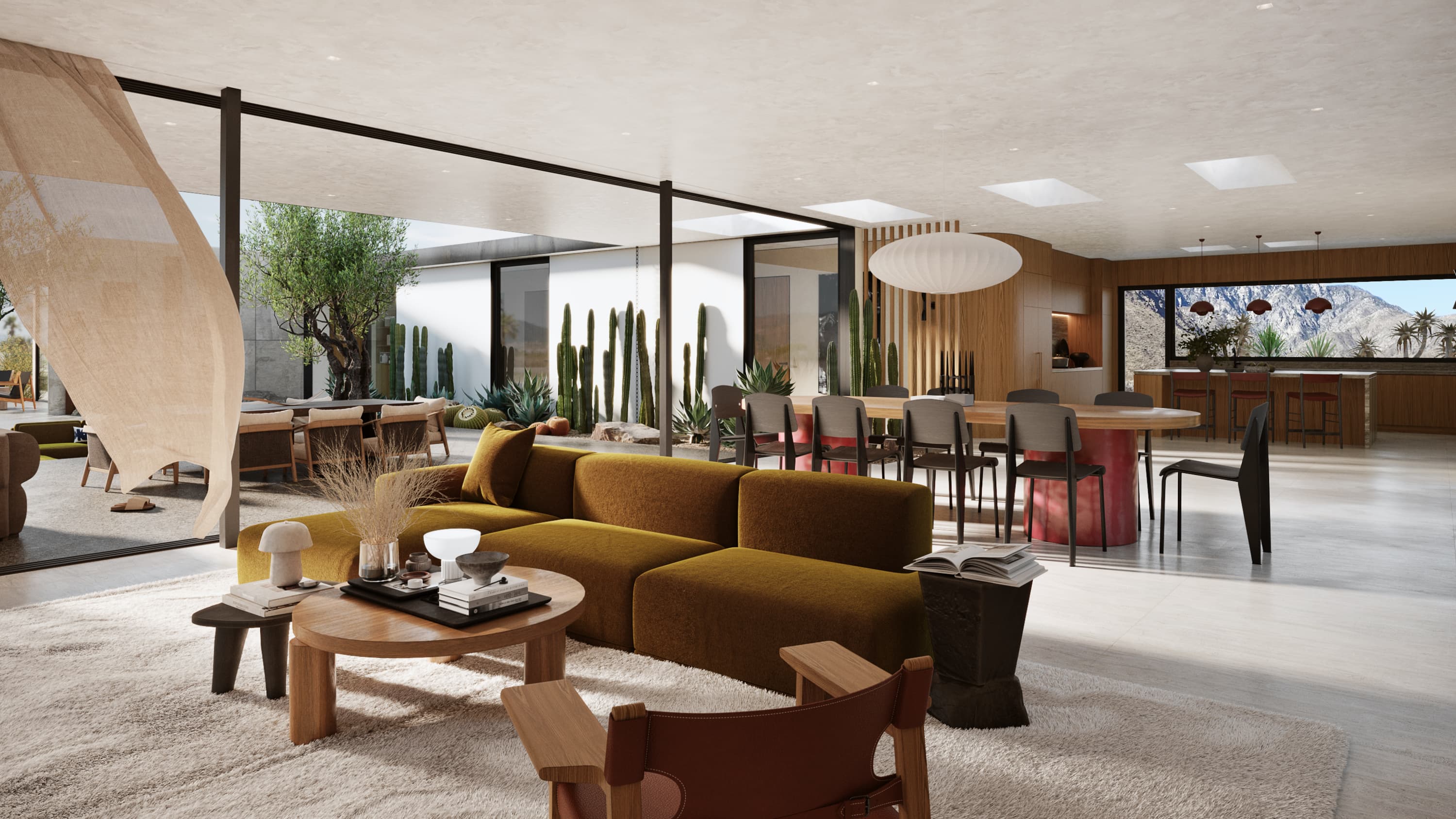 The Amana — Living Room